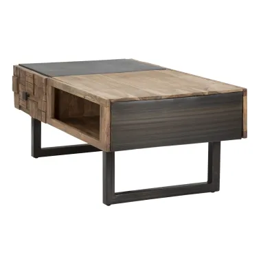 Stolik kawowy RET. Mumbai 110x60x43 cm (Drewno z Akacji Nilotyckiej)